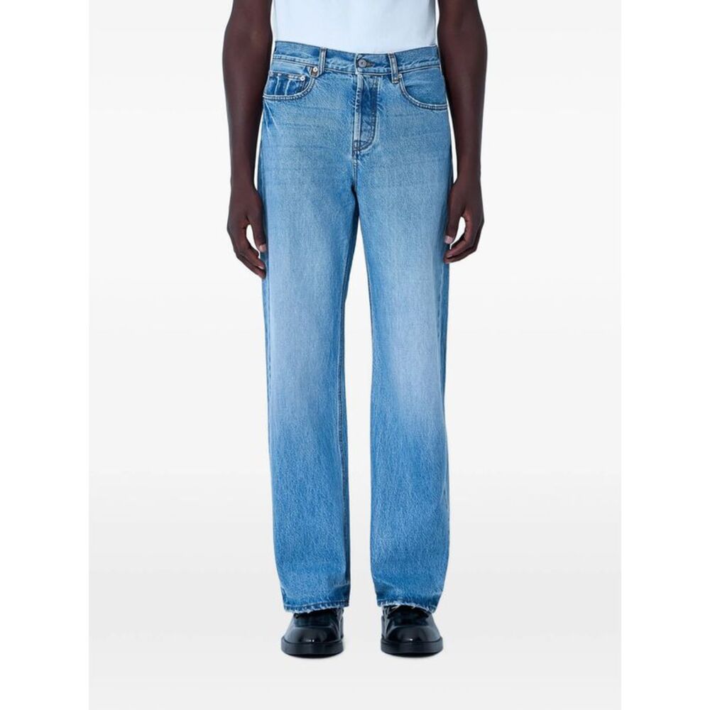 Jacquemus Blue Denim - Regular & Straight-Leg Jeans Men